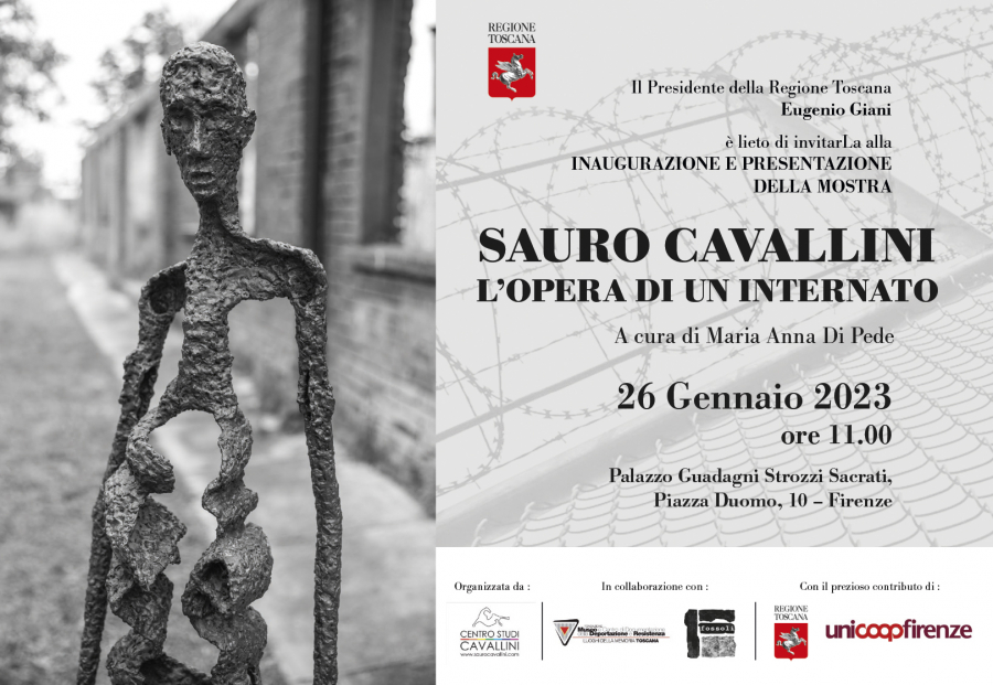 26 gennaio-28 febbraio, Sauro Cavallini. L'opera di un internato, in mostra a Firenze