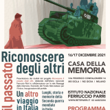 16-17 dicembre, Convegno: Riconoscere il passato degli altri. Milano, Casa della Memoria