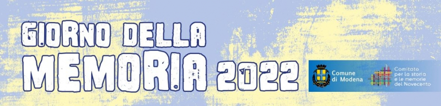 Giorno della Memoria 2022, Le iniziative del Comune di Modena