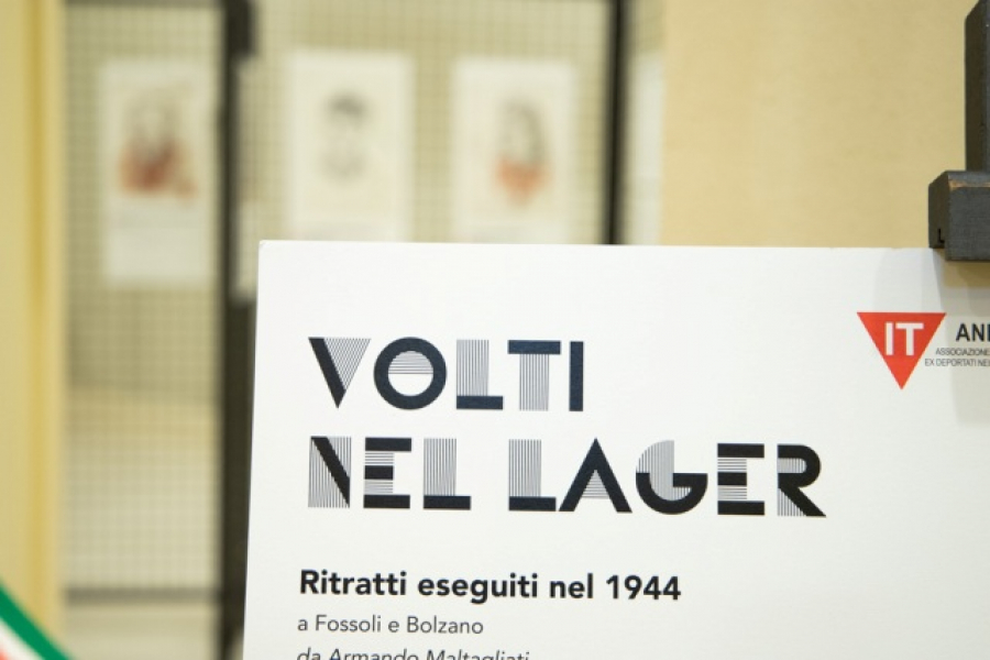 27 gennaio, Presentazione mostra Volti nel lager. Ritratti eseguiti nel 1944 a Fossoli e Bolzano