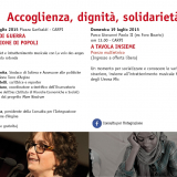 Accoglienza, dignità , solidarietà : giovedì 9 luglio alle 21 un appuntamento in piazza Garibaldi a Carpi