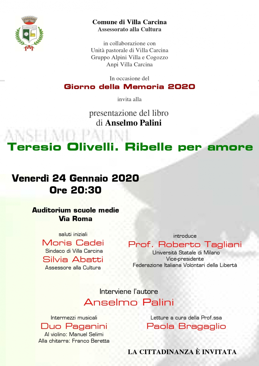 75° anniversario della morte di Teresio Olivelli