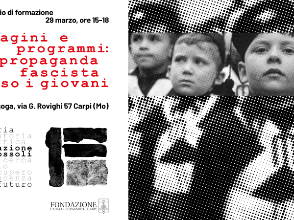29 marzo - seminario Immagini e programmi: la propaganda fascista verso i giovani
